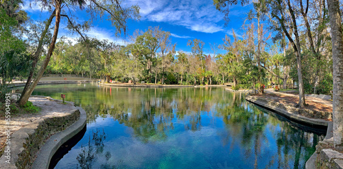 Wekiwa Springs State Park in Apopka, just north of Orlando in Central Florida photo