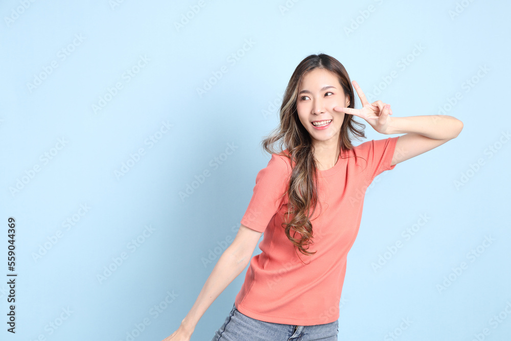 Casual Asian Woman Casual Asian Woman