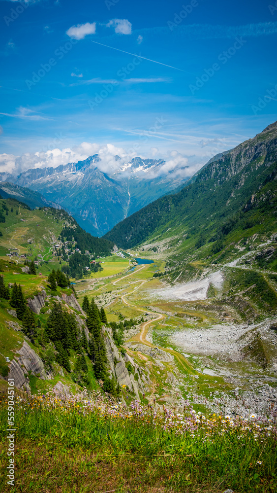 Amazing mountains and glaciers in Switzerland - beautiful Swiss Alps - travel photography Amazing mountains and glaciers in Switzerland - beautiful Swiss Alps - travel photography