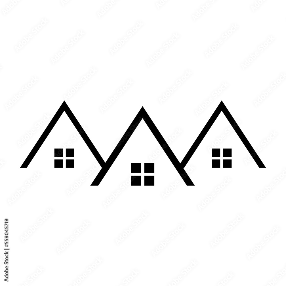 Building icon ,estate icon vector logo design template Building icon ,estate icon vector logo design template