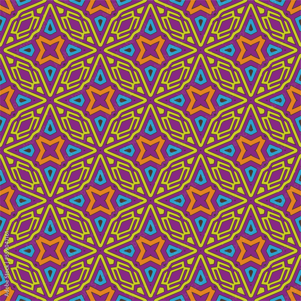 Abstract ethnic rug ornamental seamless pattern.Perfect for fashion, textile design, cute themed fabric, on wall paper, wrapping paper, fabrics and home decor. Abstract ethnic rug ornamental seamless pattern.Perfect for fashion, textile design, cute themed fabric, on wall paper, wrapping paper, fabrics and home decor.