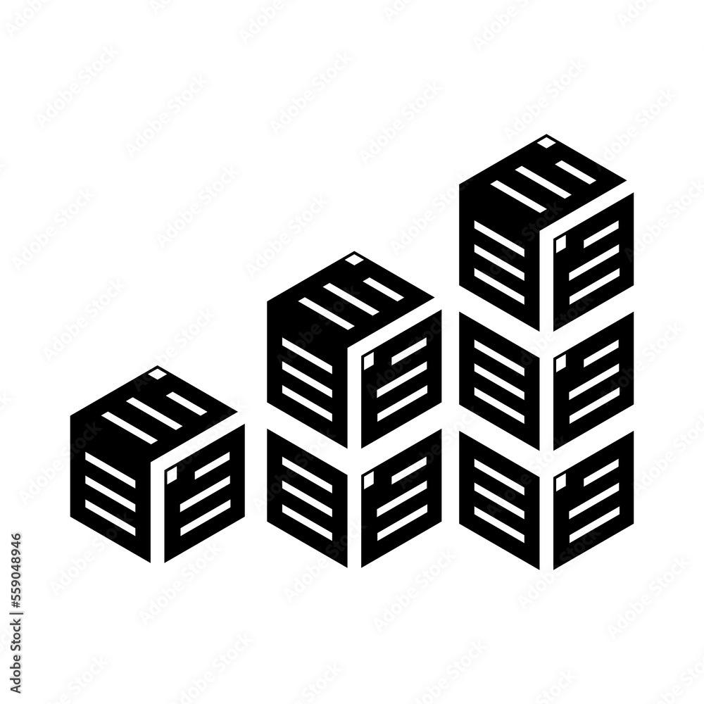 vector logo design data, file, hexagon abstract art in black and white colors vector logo design data, file, hexagon abstract art in black and white colors