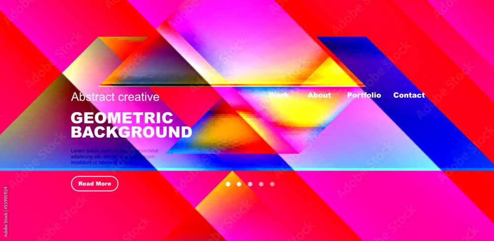 Dynamic bright lines abstract background, stripes with fluid colors, liquid gradients. Vector Illustration For Wallpaper, Banner, Background, Card, Book Illustration, landing page