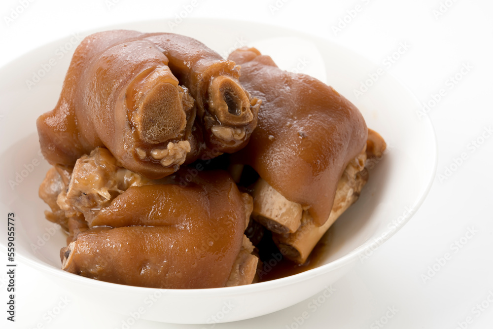 豚足の煮付け