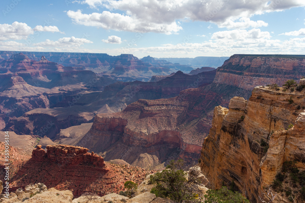 Grand Canyon, Arizona, United States
Canyon, rocks, sky