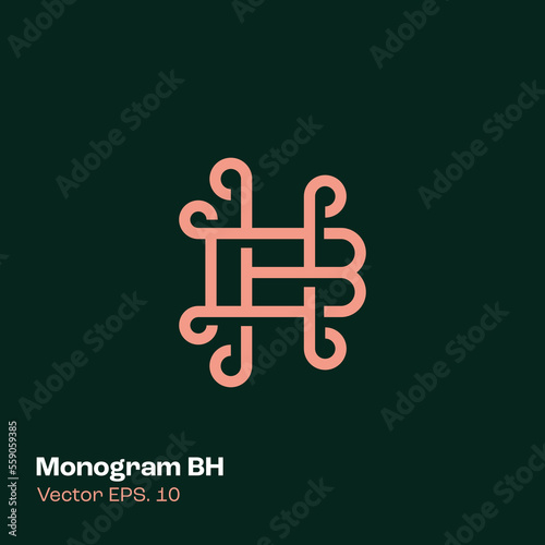Monogram Logo BH