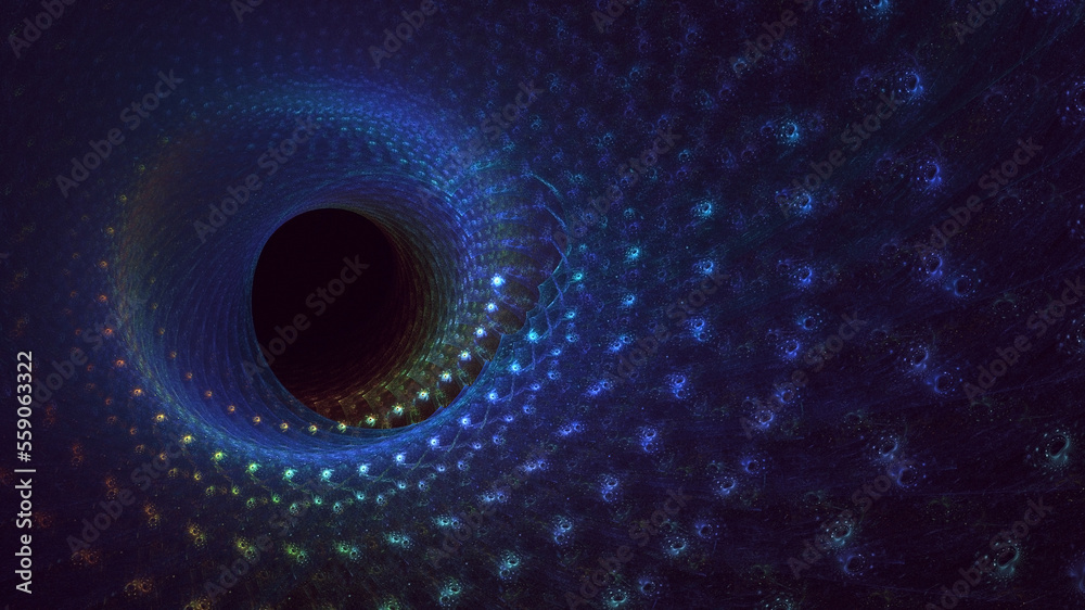 3D rendering abstract colorful fractal light background 3D rendering abstract colorful fractal light background