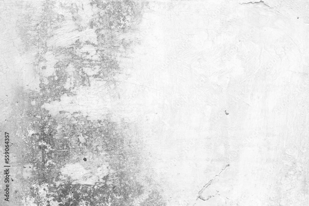 White Stained Old Concrete Wall Texture for Background. White Stained Old Concrete Wall Texture for Background.