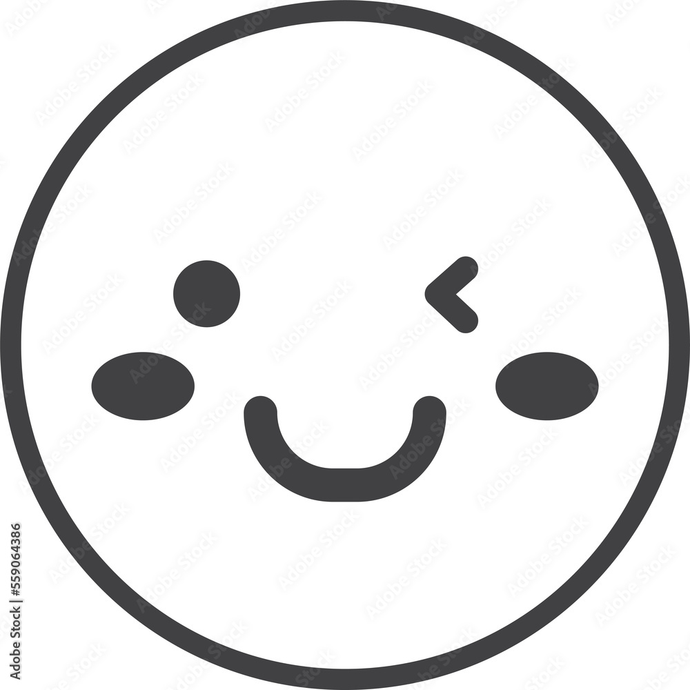smiley face emoji illustration in minimal style smiley face emoji illustration in minimal style