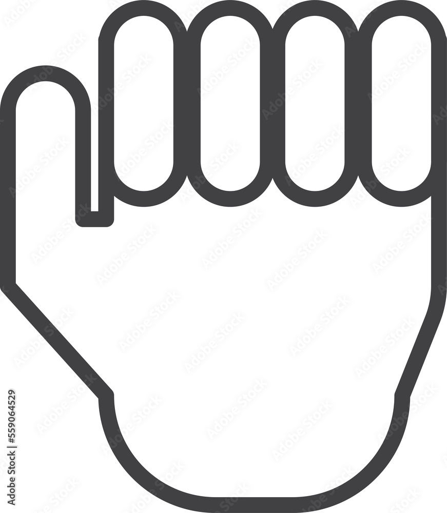 hand knocking on the door illustration in minimal style hand knocking on the door illustration in minimal style