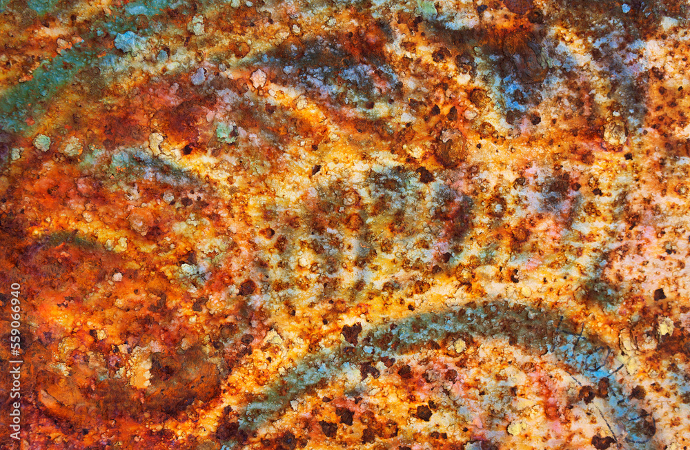 Rusted metal background Rusted metal background