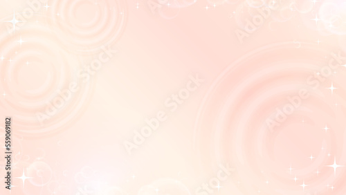 水の波紋が綺麗な背景