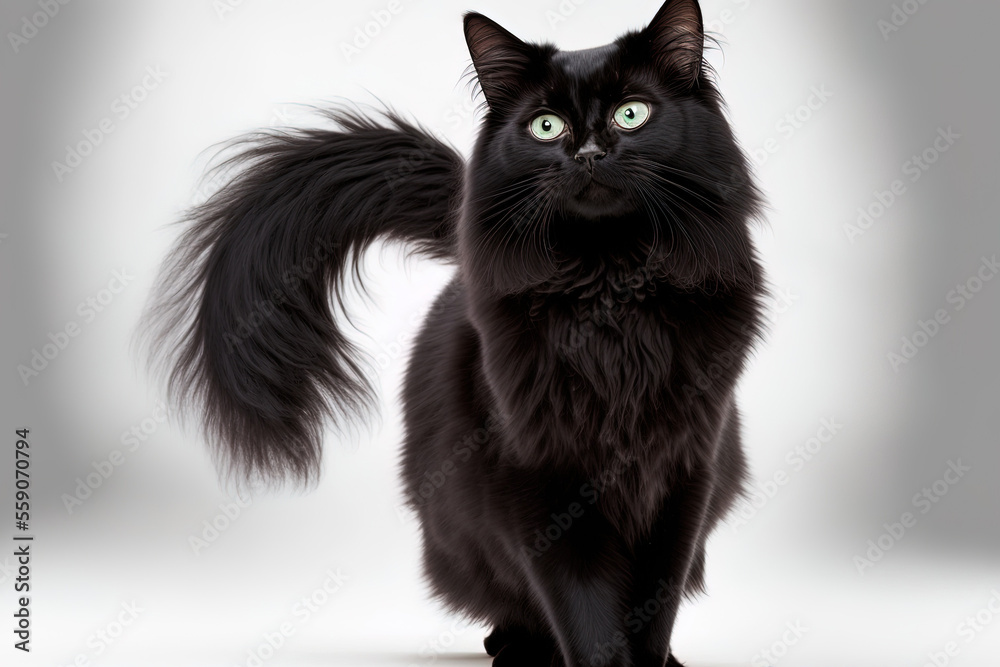 Black balinese cat sale