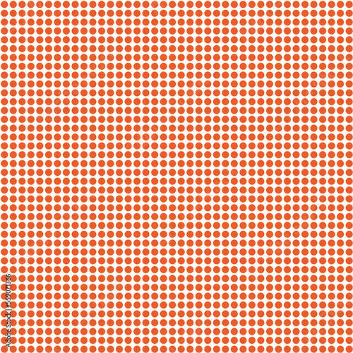 seamless orange dotted background pattern 