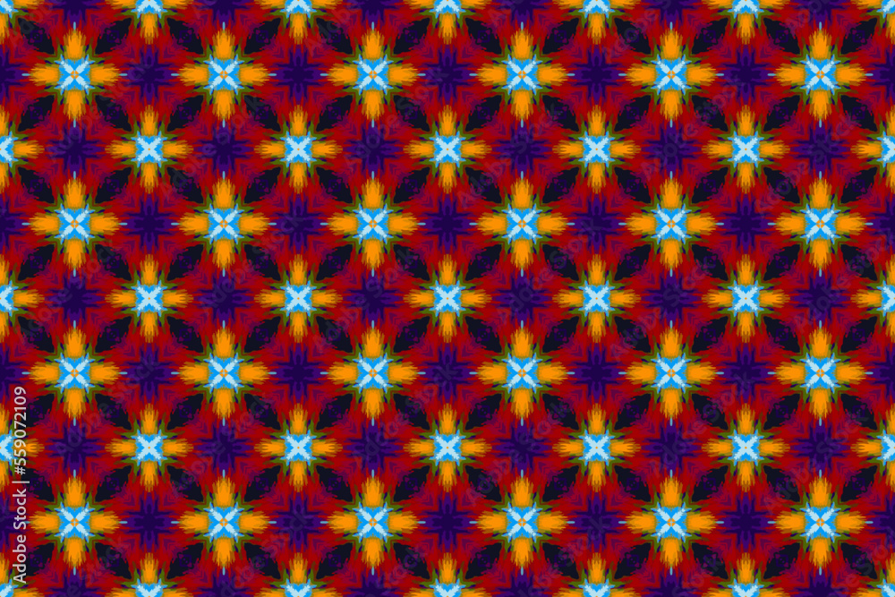 Abstract seamless patterns, geometric patterns, and batik patterns are designed for use in interior, wallpaper, fabric, curtain, carpet, clothing, Batik, satin, background, and Embroidery style. Abstract seamless patterns, geometric patterns, and batik patterns are designed for use in interior, wallpaper, fabric, curtain, carpet, clothing, Batik, satin, background, and Embroidery style.