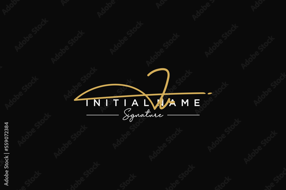 Initial JV signature logo template vector. Hand drawn Calligraphy lettering Vector illustration. Initial JV signature logo template vector. Hand drawn Calligraphy lettering Vector illustration.