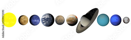 solar system planets isolated, outer space, milky way galaxy, elements of this image furnished by nasa