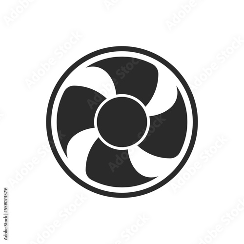 Fan icon vector