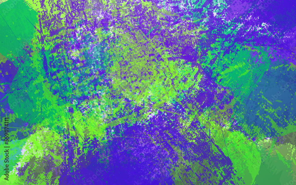 Fototapeta premium Abstract grunge texture colorful background vector