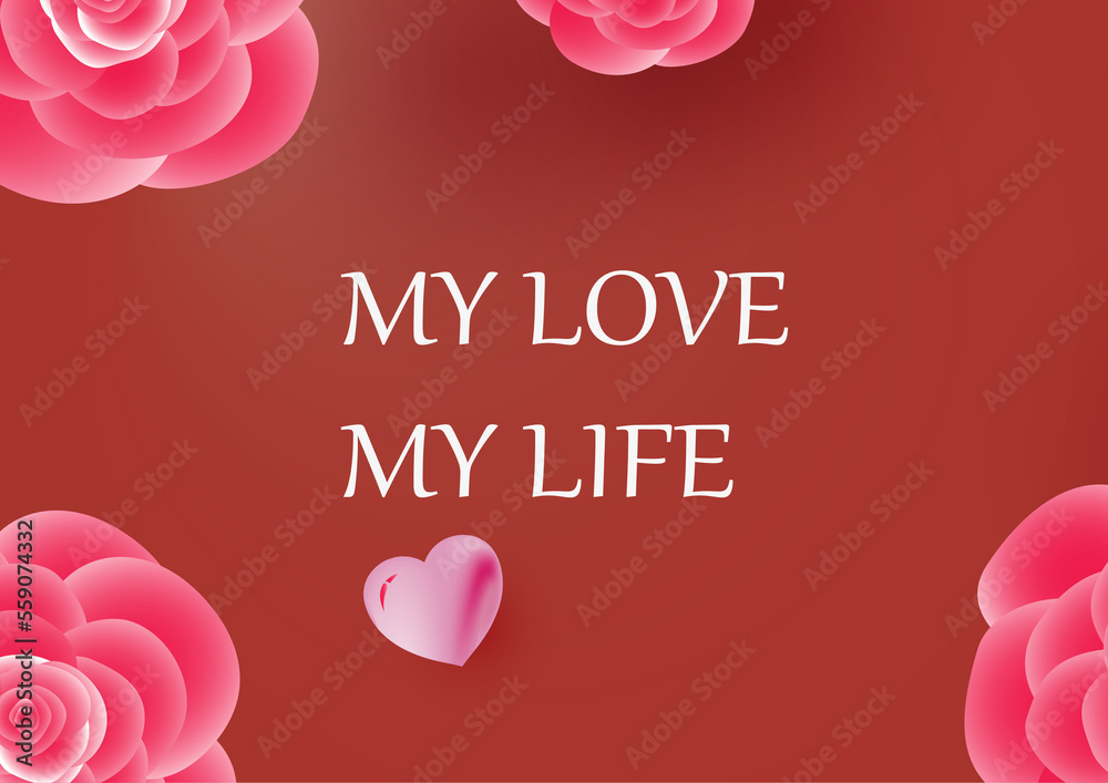 my love my line my heart item availed  rose design farm decoration romantic gift item