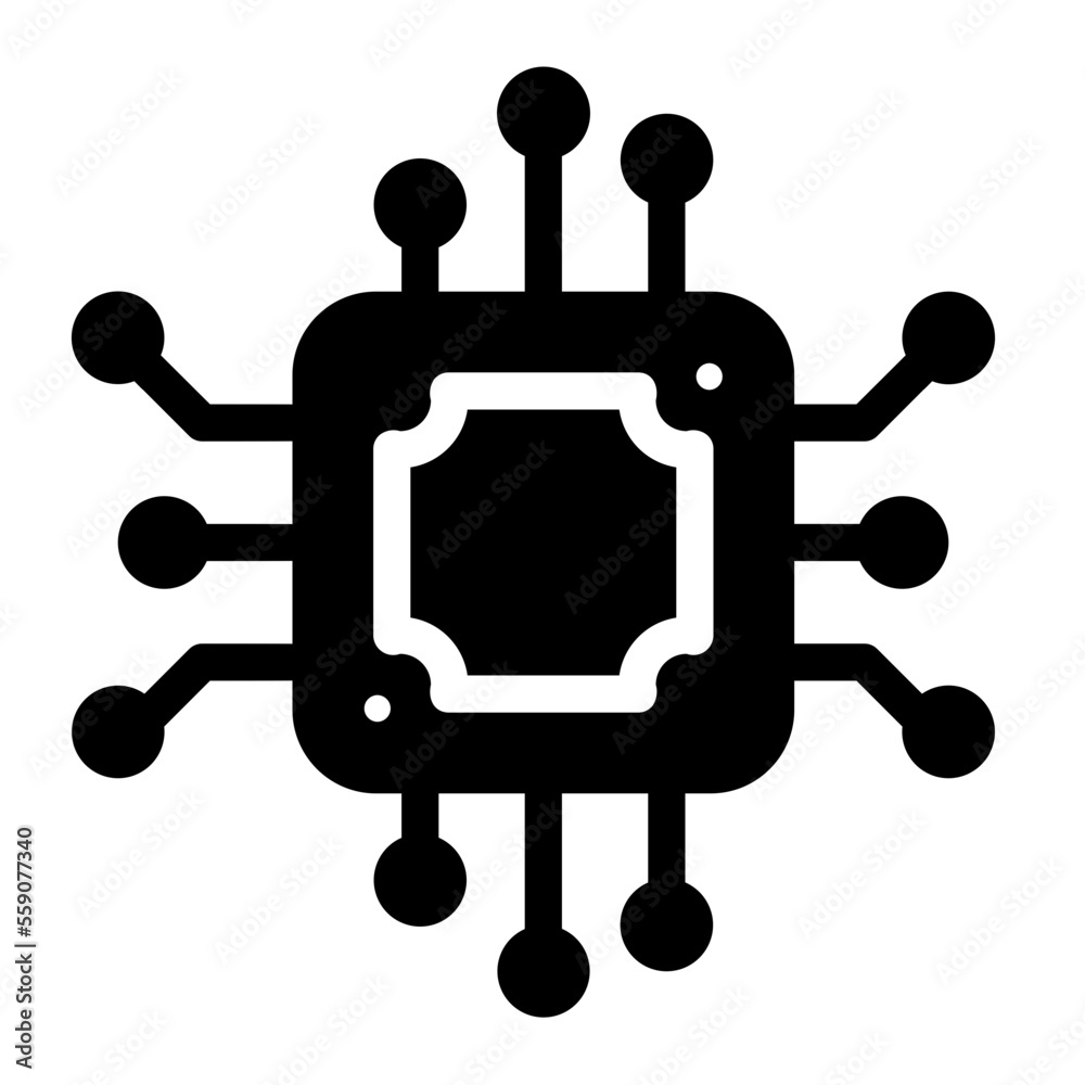 chip glyph icon chip glyph icon