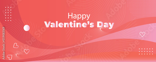 Colorful geometric background. Liquid color background design for valentine's day. Eps10 vector