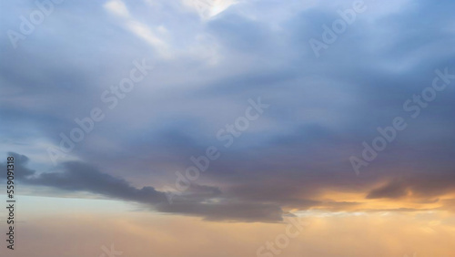 Fototapeta Naklejka Na Ścianę i Meble -  Beautiful sunset sky and dramatic sky