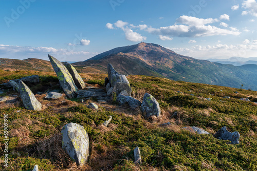 Carpathian mountain range.