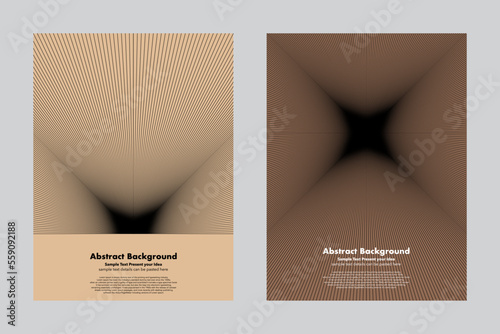Abstract thin lines background, geometric vector design, into the dark hole, wallpaper backdrop flyers cover website business cards, vertical banner, layout templates, minimal styles, perspective 