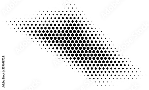 Wallpaper Mural Hexagonal shape background Torontodigital.ca