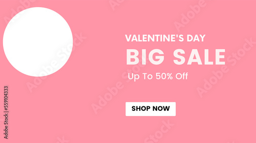 happy Valentine Day wish and big sale