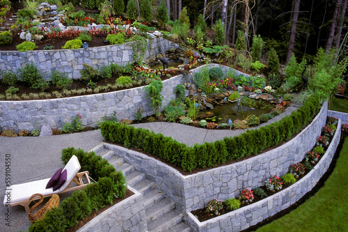 Wallpaper Mural landscaped garden Torontodigital.ca