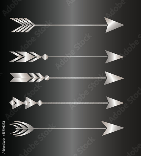 Silver Arrow, Arrows, Archery arrow