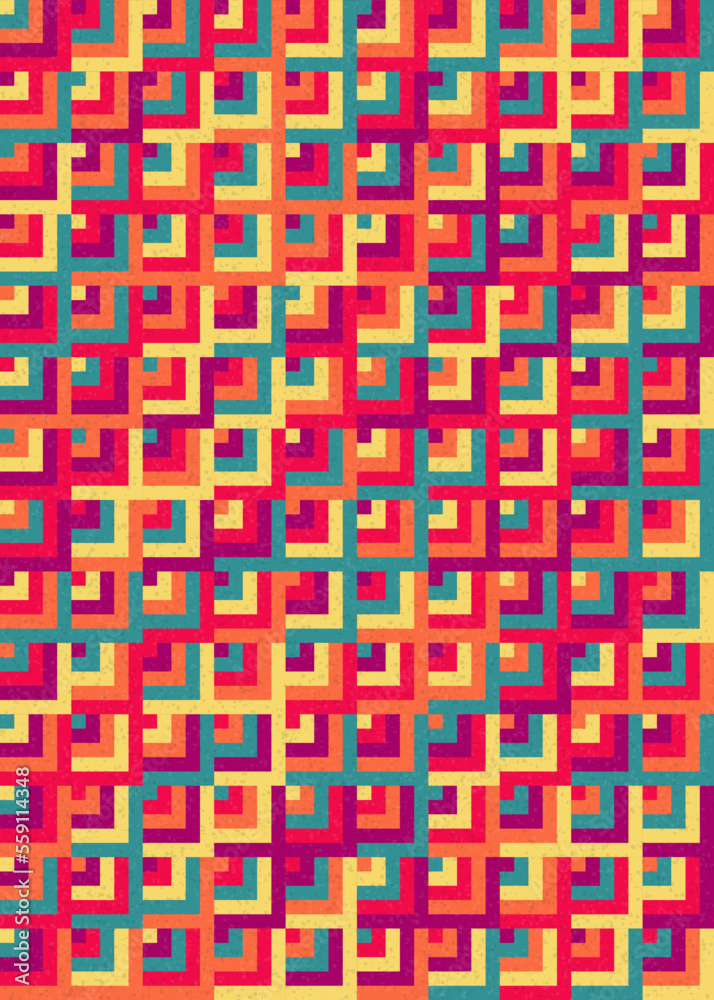 Abstract Geometric Pattern generative computational art illustration Abstract Geometric Pattern generative computational art illustration