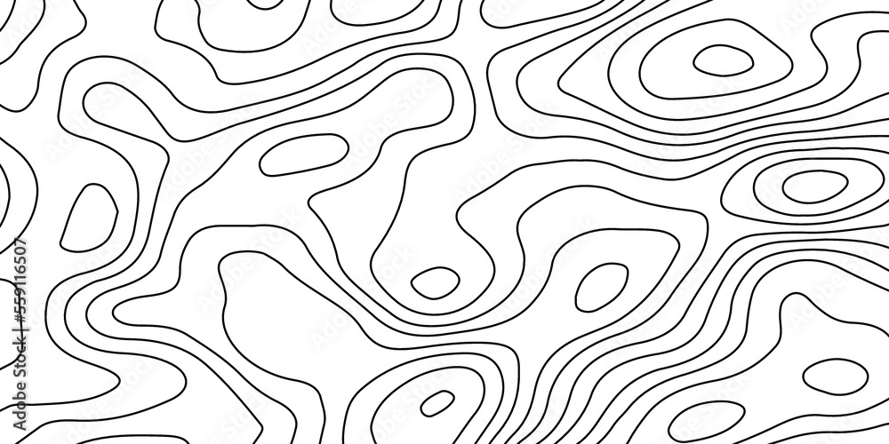 Topographic map background geographic line map with elevation assignments. Modern design with White background with topographic wavy pattern design.paper texture Imitation of a geographical map shades Topographic map background geographic line map with elevation assignments. Modern design with White background with topographic wavy pattern design.paper texture Imitation of a geographical map shades