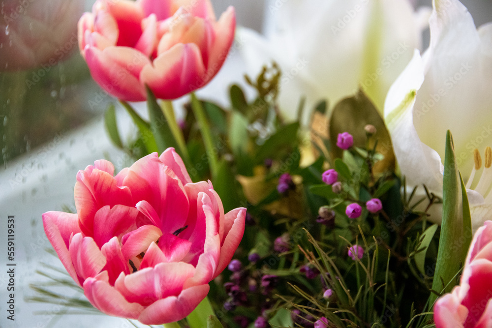Obraz premium Blumenstrauß für den Sommer 2
