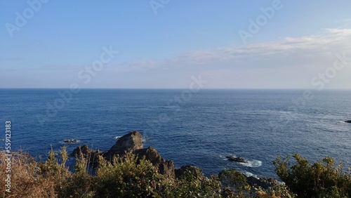 view from the sea
