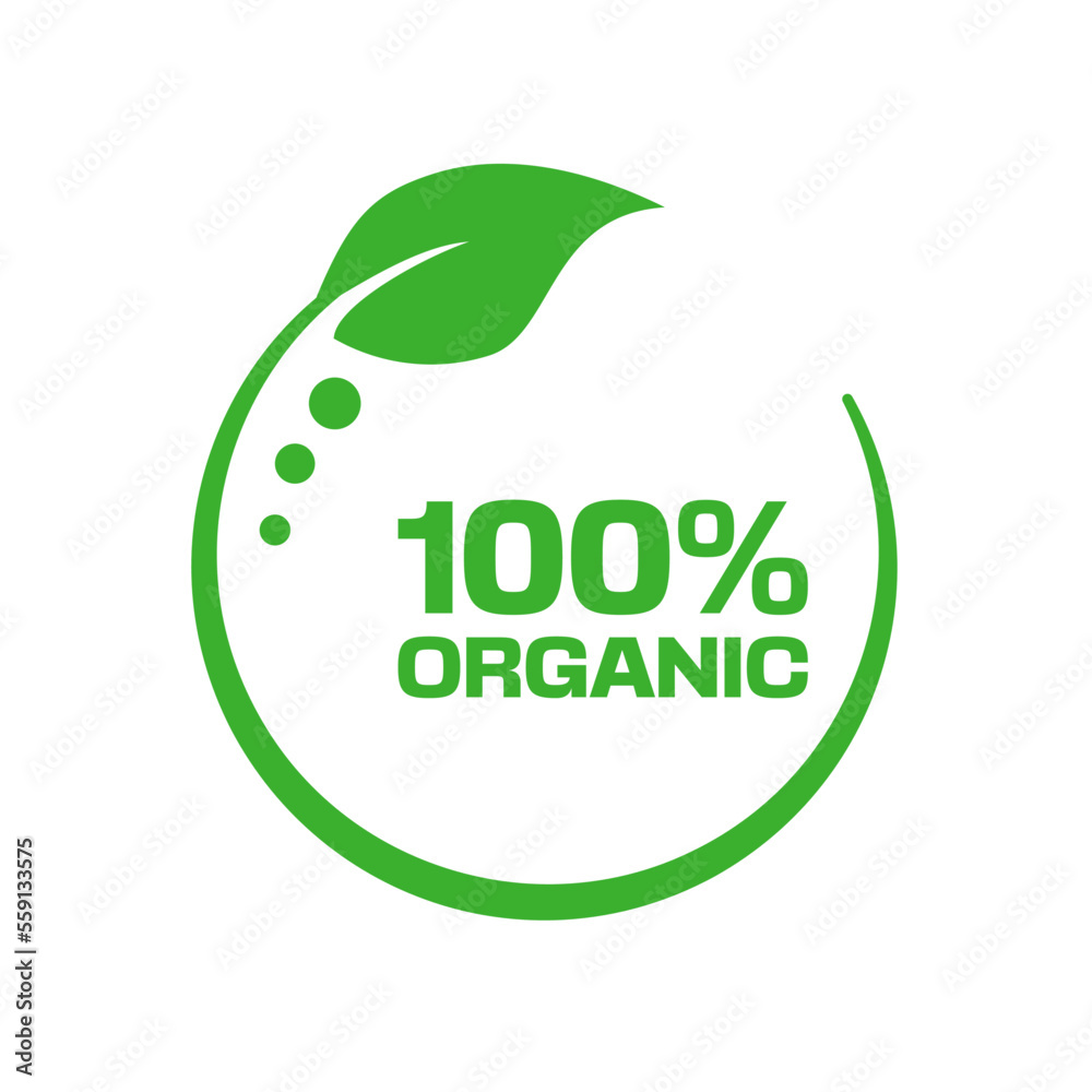 100% organic 100% organic
