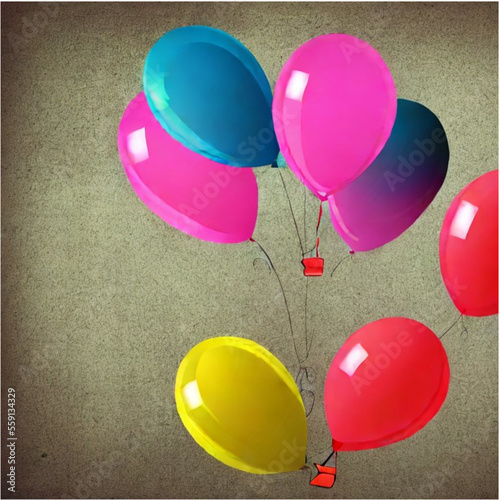 Hintergrund Ballons