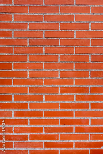 Red brick wall background texture