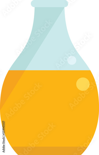 Canola rape oil icon flat vector. Plant flower. Olive mustard isolated
