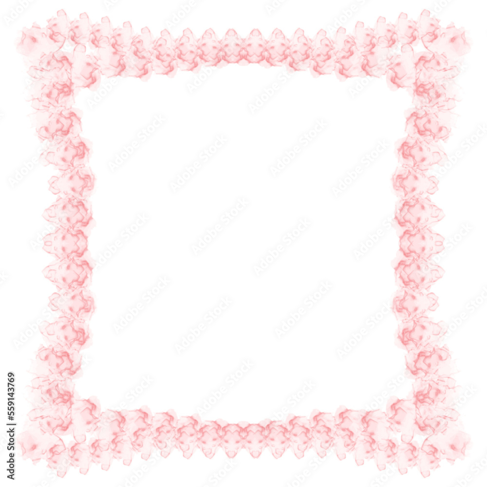 frame made of flowers isolated frame made of flowers isolated