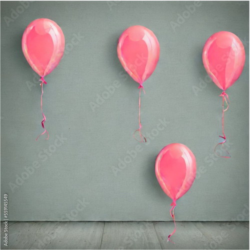 Hintergrund Party Ballons