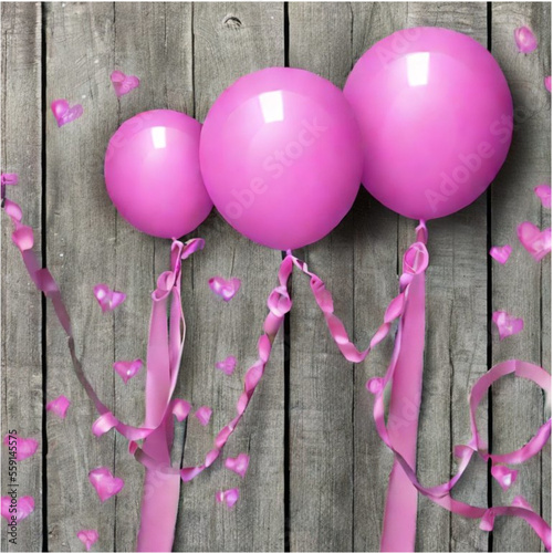 Hintergrund Party Ballons