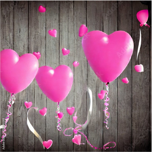 Hintergrund Party Ballons