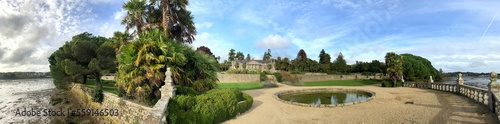 parc et jardins du château de Lanniron à Quimper en Bretagne Cornouailles Finistère France 
