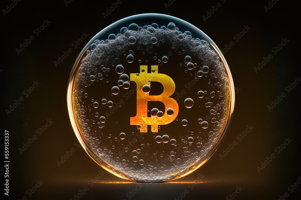 Bitcoin in a bubble. Generation AI. Bitcoin in a bubble. Generation AI.