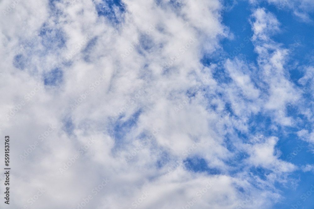 Beatiful blue sky with clouds on a sunny day Beatiful blue sky with clouds on a sunny day