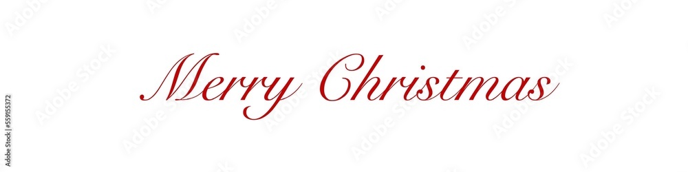 Merry Christmas written in English language. Hand written modern font, printable for post cards, posters, labels Merry Christmas written in English language. Hand written modern font, printable for post cards, posters, labels