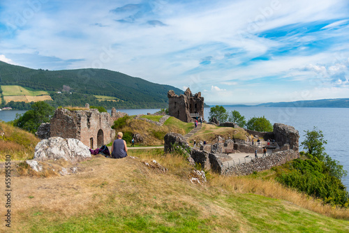 Obraz na płótnie Castello di Urquhart w salonie